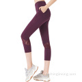 Hoge taille Midkalf legging Yoga Pant